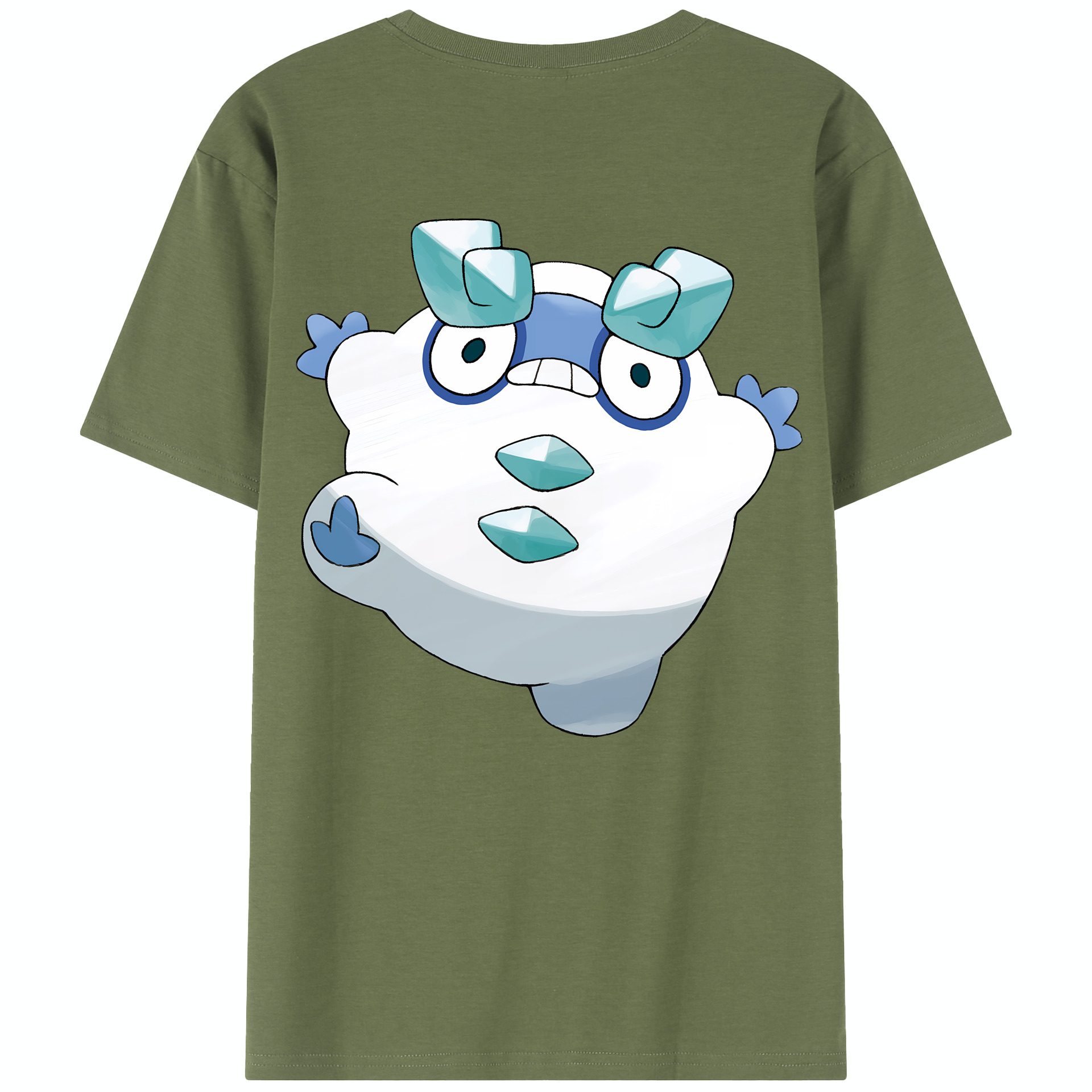 （画像用） ポケットモンスター Pokémon 綿100％半袖Tシャツ（背面プリント）